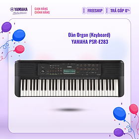Mua Đàn Organ (Keyboard) YAMAHA PSR-E283 - Dành cho người mới bắt đầu  hiệu ứng âm thanh vui nhộn và các chức năng bài học thú vị  bảo hành chính hãng 12 tháng