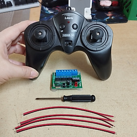 Mua Mạch thu phát gồm Tx và Rx 2.4G 3 động cơ nguồn 6V đến 15V