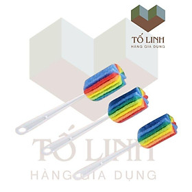 Mua CÂY CỌ RỬA CỐC CHÉN BÌNH SỮA CỌ LY ( XỐP 7 MÀU Lơn)