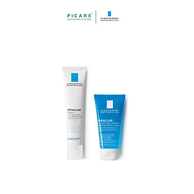 Hình ảnh Combo Kem Dưỡng Giảm Mụn, Ngừa Vết Thâm, Se Nhỏ Lỗ Chân Lông La Roche-Posay Effaclar Duo+ M694050 (40ml) + Gel Rửa Mặt Dành Cho Da Dầu Nhạy Cảm La Roche-Posay Effaclar Purifying Foaming Gel 100771312 (50ml)