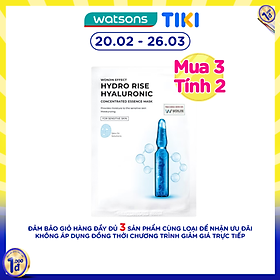 Mặt Nạ Wonjin Cấp Ẩm Chuyên Sâu Effect Hydro Rise Hyaluronic Concentrated Essence Mask 30g
