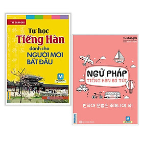 Combo Sách Học Tiếng Hàn: Tự Học Tiếng Hàn Dành Cho Người Mới Bắt Đầu + Ngữ Pháp Tiếng Hàn Bỏ Túi (Học Kèm App MCBooks Application) (Cào Tem Để Mở Quà Tặng)
