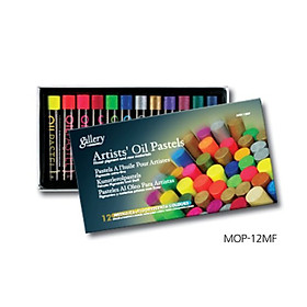 Hộp 12 Màu Bút sáp dầu Mungyo Gallery MOP-12F