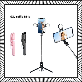 Mua Gậy chụp ảnh/ Gậy selfie B11s tích hợp 3 chân kèm đèn flash mini và remote từ xa - Hàng chính hãng