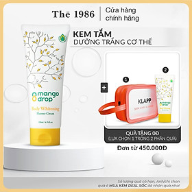 Kem Tắm Trắng Mango Drop Làm Trắng Body Mangodrop Body Whitening Shower Cream 200Ml