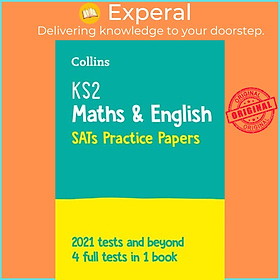 Sách - KS2 Maths and English SATs Practice Papers - For the 2024 Tests by Collins KS2 (UK edition, paperback)