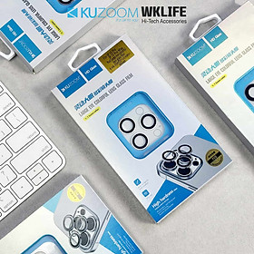 Kính Cường Lực Lens Camera KUZOOM AR màu Cam cho iPhone 17 Pro / 17 Promax - hàng chính hãng