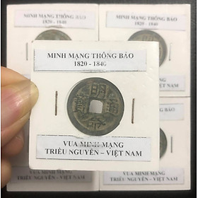 Mua Xu cổ Triều Nguyễn - Minh Mạng Thông Bảo  vua Minh Mạng 1820 -1840