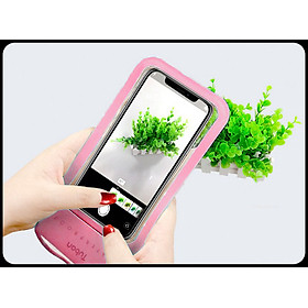 Mua Túi đựng điện thoại chống nước cảm ứng cao cấp Tuban SXmax - Bảo vệ tuyệt đối- Màu hồng cánh sen