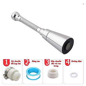 Mua Đầu vòi rửa chén tăng áp  đầu vòi rửa bát tăng áp