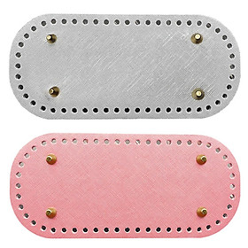 2Pcs DIY Shoulder Bags Bottom Mat Pad Weaving Bags Insert Cushion Bag Making