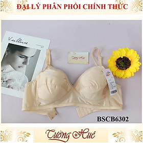 Áo lót nữ Bon Bon BSCB 6302 áo ngực mút mỏng, không gọng lưng bảng to