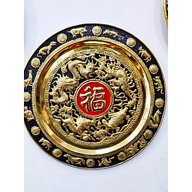 MÂM ĐỒNG HỌA TIẾT LONG LÂN QUY PHỤNG