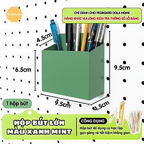 Hộp đựng bút kim loại - Phụ kiện bảng Pegboard