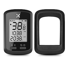 XOSS G+ Smart GPS Đồng Hồ Đo Tốc Xe Đạp Không Dây Chính Xác IPX7 Có Nắp Bảo Vệ-Hàng nhập khẩu