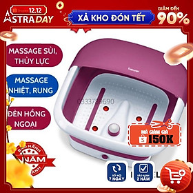 Mua Bồn ngâm chân hồng ngoại Beurer FB30  chậu massage chân rung  sủi giữ ấm nước  có thể thu gấp gọn chậu