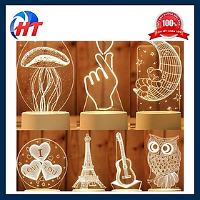 Mua ĐÈN NGỦ LED 3D NHIỀU HÌNH. - HT
