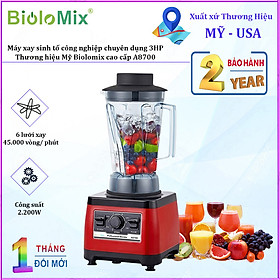 Mua Máy xay sinh tố công nghiệp Biolomix A8700 công suất 2200W (3HP) - Hàng Nhập Khẩu