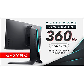 Mua Màn hình máy tính Alienware AW2521H 24.5 inch FHD IPS 360Hz hàng chính hãng
