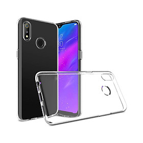 Ốp lưng dẻo cho Realme 3 hiệu Ultra Thin mỏng 0.6mm chống trầy - Hàng chính hãng