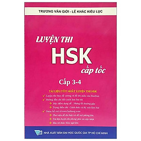 Luyện thi hsk cấp tốc 2018