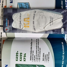 Quà tặng 1 cái khẩu trang y tế KF94 4 lớp tiệt trùng túi riêng từng cái Khánh An KA99 vệ sinh và tiện lợi khi mang theo ngăn vi khuẩn 99% thiết kế 4D HÀN QUỐC hợp thời trang và dễ thở