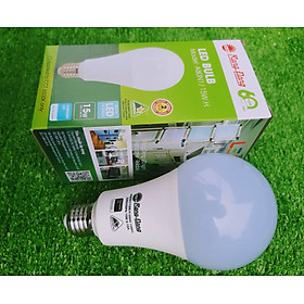 Bóng Đèn Led Buld Tròn Rạng Đông Công Suất 15W Ánh Sáng 3000K - 6500K