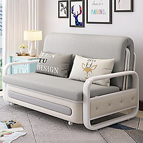 Giường sofa khung sắt có ngăn chứa đồ