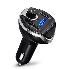 Bluetooth Car Kit FM Transmitter Wireless Radio Hands-free Adapter USB Charger