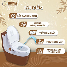 Mua Nắp Bồn Cầu Thông Minh Không Dùng Điện Giá Rẻ