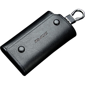 Túi Móc Chìa Khóa Đa Năng Chất Liệu Da Cho Nam BOPAI 16-00702 - Đen