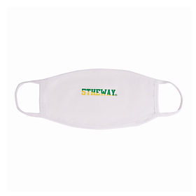 Khẩu Trang 5THEWAY Trắng aka 5THEWAY /two-tone line/ LETTER MASK in WHITE