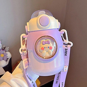 Mua Bình giữ nhiệt cute lõi inox 316 TiLoKi TGM01 dung tích 700ml - Bình nước giữ nhiệt cute - Ly giữ nhiệt dễ thương có sticker