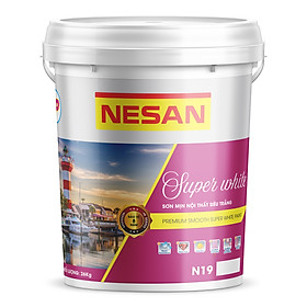 Mua Sơn nước cao cấp Nesan - N19 Sơn mịn nội thất siêu trắng