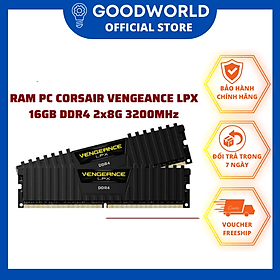 Mua Ram PC Corsair Vengeance LPX 16GB 3200MHz DDR4 (2x8GB) CMK16GX4M2E3200C16 - Hàng Chính Hãng