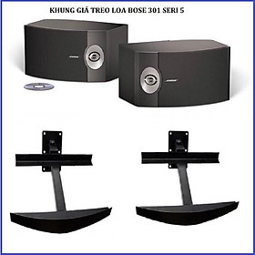 Mua Trọn bộ 02 giá đở loa thùng treo tường chịu lực độ bền cao mặt cong. Có ốc vít  tắt kê đi kèm