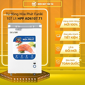 Mua Tủ đông Hòa Phát HPF AD6107.T1 mặt kính 1 ngăn 1 cánh - Hàng chính hãng( Chỉ giao HCM)