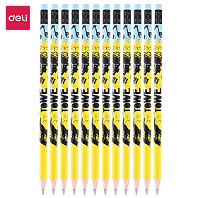  Bút chì 2B Deli Đen - 12 cây/hộp - E58103