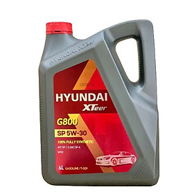 Dầu nhớt ô tô máy xăng Hyundai Gasoline Ultra Protection 5W30 6 lít