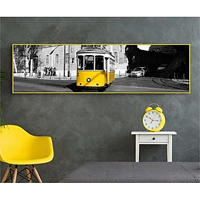 Mua Tranh canvas tàu điện cổ điển ADH00462