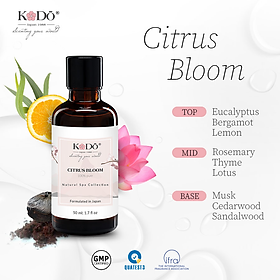 KODO - Citrus Bloom - Tinh Dầu Nước Hoa Thơm Phòng Nguyên Chất – Natural Spa - 10/50/110ml/500ml