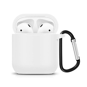 Bao Case Silicon Dành Cho Tai Nghe Apple Airpods Có Móc Khóa