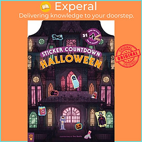 Sách - Sticker Countdown Halloween by Odd Dot (UK edition, hardcover)