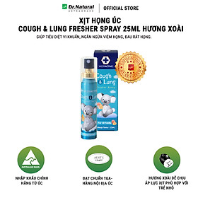 KEO ONG XỊT HỌNG ÚC COUGH & LUNG FRESHER SPRAY (25 ML)