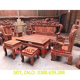 Mua Bộ bàn ghế rồng phượng rồng mai gỗ hương đá