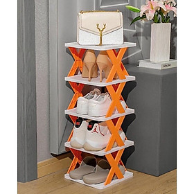 Mua kệ GIÀY DÉP CHỮ X 5 Tầng