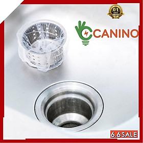 Mua Bộ 100 túi lọc rác bồn rửa chén thông minh Canino