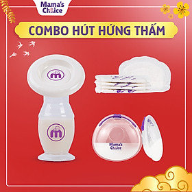 Combo Cốc Hứng Sữa, Phễu Hứng Sữa và Lót Thấm Sữa Mama's Choice, Tiện Lợi Tiết Kiệm Cho Mẹ Bầu và Sau Sinh