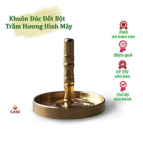 Khuôn Đồng Đốt Bột Trầm Hương Hình Mây KHM