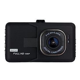 3.0'' 720P Car Rear View Camera Monitor Dash Cam Recorder 120 Degree Angle